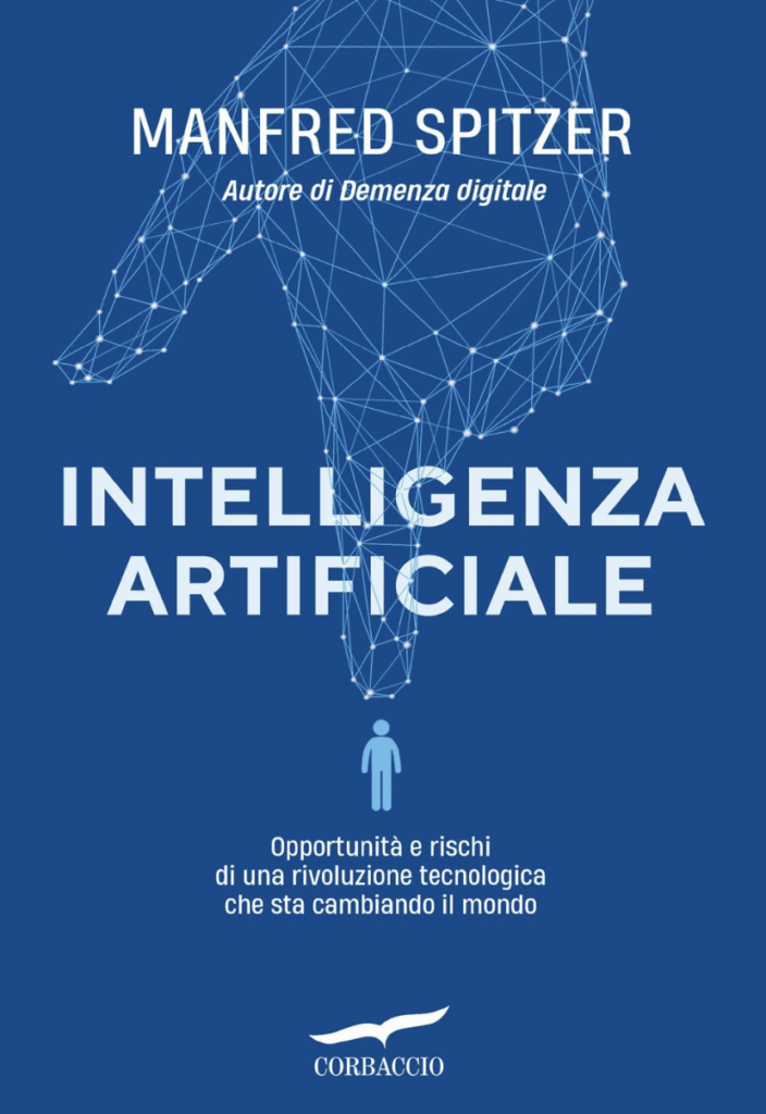 Cover image of the book "Intelligenza Artificiale" by Manfred Spitzer